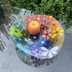 Tacco formet Blomster fad