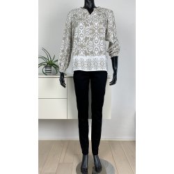 Ofelia Netty Blouse - Sand Combi