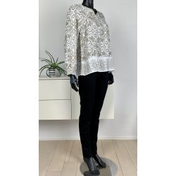 Ofelia Netty Blouse - Sand Combi