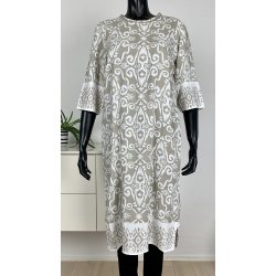 Ofelia Netty Dress - Sand Combi