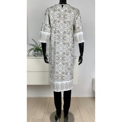 Ofelia Netty Dress - Sand Combi