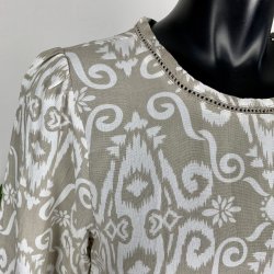 Ofelia Netty Dress - Sand Combi