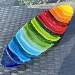 Regnbue fad (26x10cm)