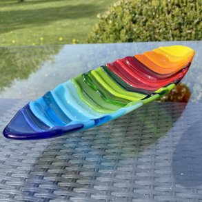 Regnbue fad (26x10cm)