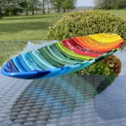 Regnbue fad (36x15cm)