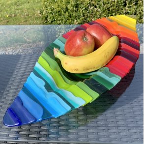 Regnbue fad (55x23cm)