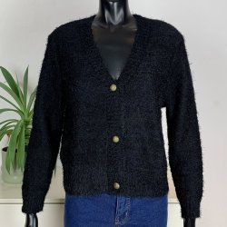 ZE-ZE Christel Cardigan - Black