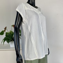 Ofelia Trille Top - White