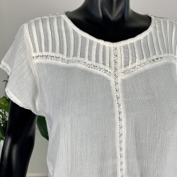 Ofelia Trille Top - White
