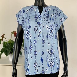Ofelia Barry Top - Blue Combi