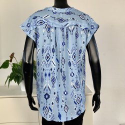 Ofelia Barry Top - Blue Combi