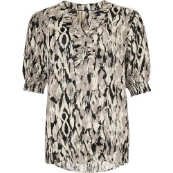 Ofelia Peppa Blouse - Sand