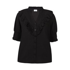 ZE-ZE Franca Shirt - Black