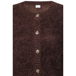 ZE-ZE Helle Cardigan - Chokolade 