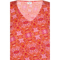 ZE-ZE Kena Tunic - Coral Poppy