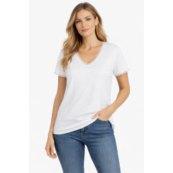 ZE-ZE Daria T-shirt - Off White