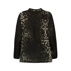 ZE-ZE Nordic Relly 130 blouse - Sort/Army