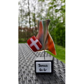 Glas dame til den Runde Fdselsdag