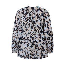 ZE-ZE Cindy Blouse - Light blue