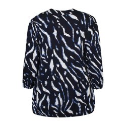 ZE-ZE Nordic Julianna Blouse - Navy