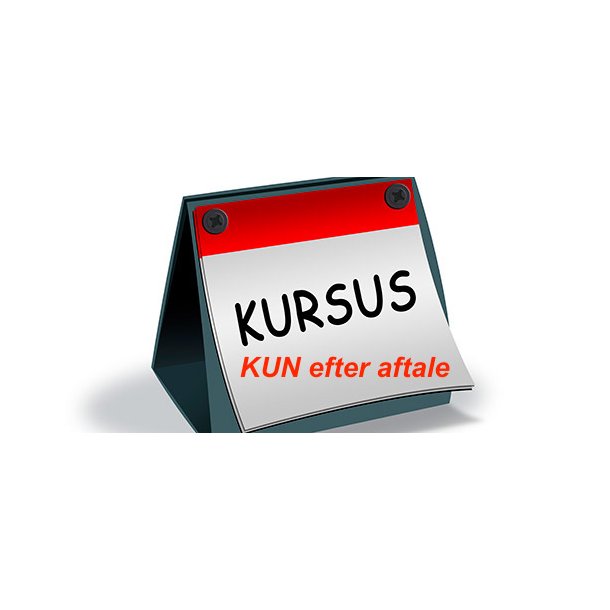 3 timers Kursus Arrangement KUN efter aftale