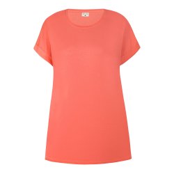 ZE-ZE Kierra T-Shirts - Coral Poppy
