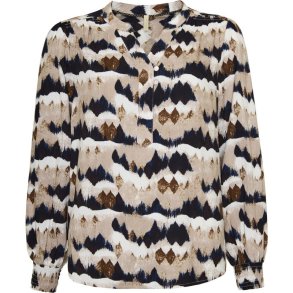 Ofelia Lucy Blouse - Sand Combi