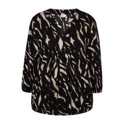 ZE-ZE Nordic Julianna Blouse - Black