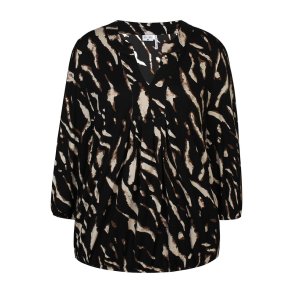 ZE-ZE Nordic Julianna Blouse - Black