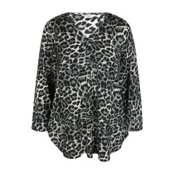 ZE-ZE Nordic Penny Blouse - Green