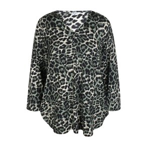 ZE-ZE Nordic Penny Blouse - Green