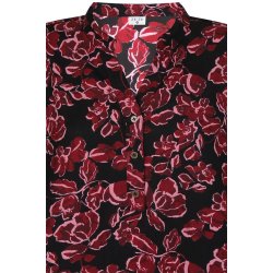 ZE-ZE Nordic Relly 130 Blouse - Bordeaux/Sort