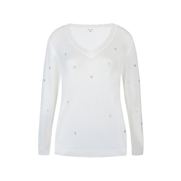 ZE-ZE Norma Pullover - White