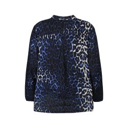 ZE-ZE Nordic Relly 130 blouse - Sort/Bl