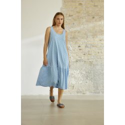 ZE-ZE Krista Dress - Blue Bell