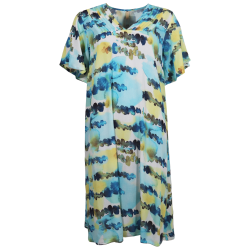 Ofelia Wenona Dress - Blue Combi