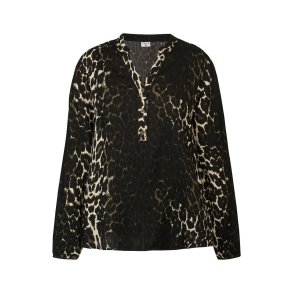 ZE-ZE Nordic Relly 130 blouse - Sort/Army